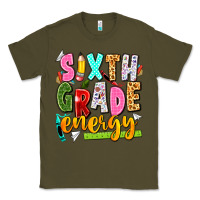 Army Green sixth grade energy Classic Tee - texasbilliewilder
