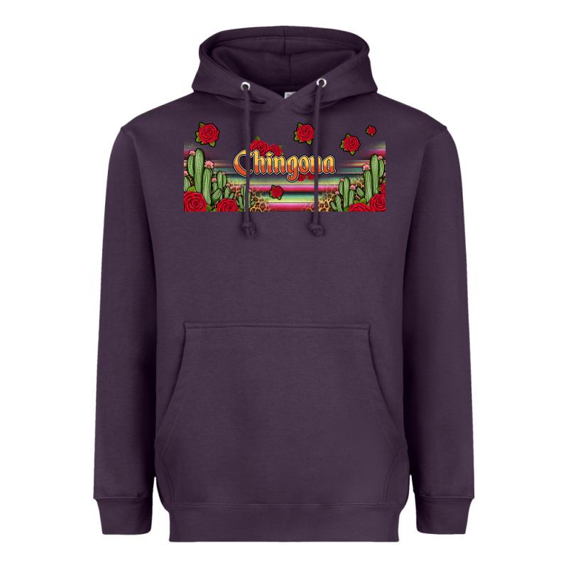 Chingona 16oz Libbey Cup Heavyweight Hoodie by HRA Design Shop | Teevron