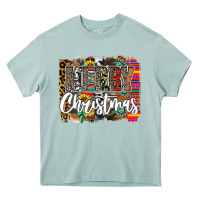 Arona Western Merry Christmas Heavy Core Tee - CowhideDigitalArt