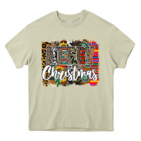 Mossy Western Merry Christmas Heavy Core Tee - CowhideDigitalArt