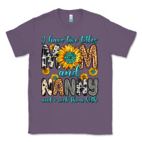 Lavender i have two titles mom and nanny and i rock them bo Classic Tee - Zillion Design Studio