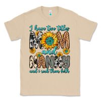Mushroom i have two titles mom and nanny and i rock them bo Classic Tee - Zillion Design Studio