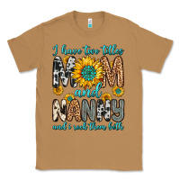 Toasted Coconut i have two titles mom and nanny and i rock them bo Classic Tee - Zillion Design Studio
