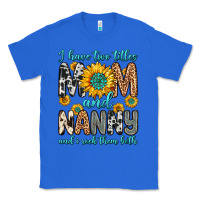 True Royal i have two titles mom and nanny and i rock them bo Classic Tee - Zillion Design Studio