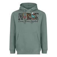 Sage nurse caring strong essential Heavyweight Hoodie - CowhideDigitalArt