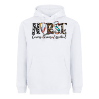 White nurse caring strong essential Heavyweight Hoodie - CowhideDigitalArt