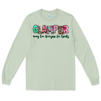 Matcha glamper way too boujee for tents Long Sleeve Tee - RanaPortraitStore