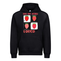 Black you are berry loved Urban Hoodie - MaliasSmallBusiness