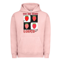Pigment Salmon you are berry loved Urban Hoodie - MaliasSmallBusiness