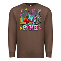 Chestnut in october we wear pink love pink Premium Sweatshirt - AdoDesignShop