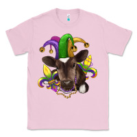 Bubblegum Pink mardi gras baby cow Classic Tee - RanaPortraitStore