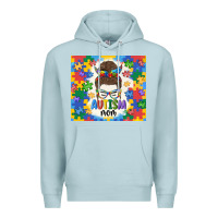 Blue Mist autism mom Premium Hoodie - MaliasSmallBusiness