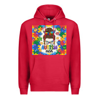 Cardinal autism mom Premium Hoodie - MaliasSmallBusiness