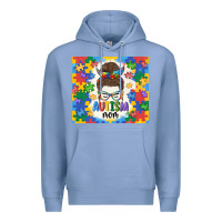 Colony Blue autism mom Premium Hoodie - MaliasSmallBusiness