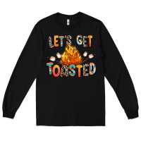 Black let's get toasted Long Sleeve Tee - RanaPortraitStore