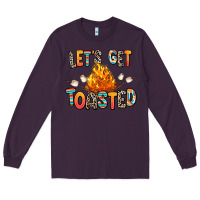Plum let's get toasted Long Sleeve Tee - RanaPortraitStore
