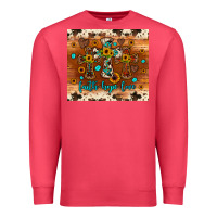 Cardinal faith hope love cross Premium Sweatshirt - JahusDesignShop