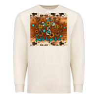 Sandshell faith hope love cross Premium Sweatshirt - JahusDesignShop