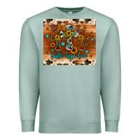 Seafoam faith hope love cross Premium Sweatshirt - JahusDesignShop