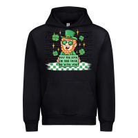 Black may the luck of the irish be with you Urban Hoodie - MaliasSmallBusiness