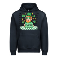 Navy may the luck of the irish be with you Urban Hoodie - MaliasSmallBusiness