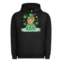Pigment Black may the luck of the irish be with you Urban Hoodie - MaliasSmallBusiness