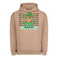 Pigment Burro may the luck of the irish be with you Urban Hoodie - MaliasSmallBusiness