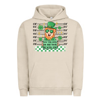 Pigment French Oak may the luck of the irish be with you Urban Hoodie - MaliasSmallBusiness