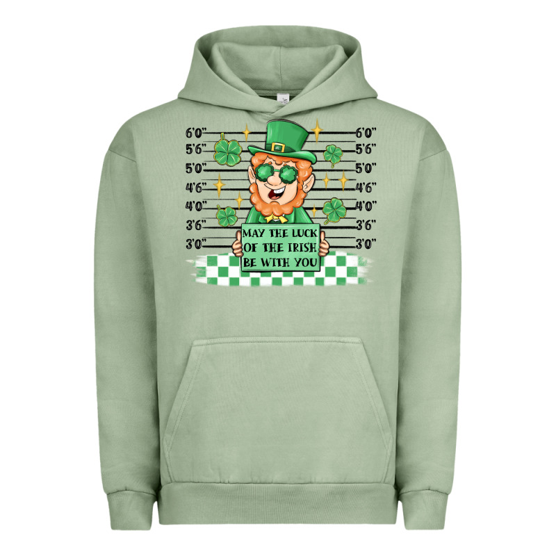 May The Luck Of The Irish Be With You Urban Hoodie by MaliasSmallBusiness | Teevron