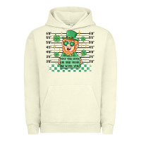 Pigment Pistachio may the luck of the irish be with you Urban Hoodie - MaliasSmallBusiness
