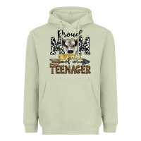 Matcha proud mom official of an teenager Heavyweight Hoodie - CowhideDigitalArt