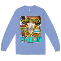 Colony Blue somebodys problem Long Sleeve Tee - texasbilliewilder