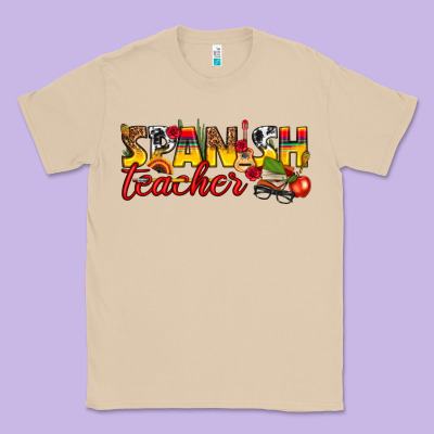 Spanish Teacher Classic Tee Designed By Texasbilliewilder