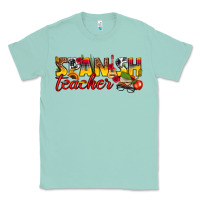 Seafoam spanish teacher Classic Tee - texasbilliewilder