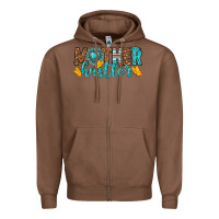 Chestnut mother hustler Zipper Hoodie - texasbilliewilder