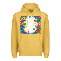 Antique Gold autism Premium Hoodie - MaliasSmallBusiness