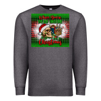 Charcoal Heather when you’re dead inside but it's christmas tumbler Premium Sweatshirt - BundleAndBundleShop