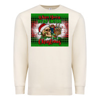 Sandshell when you’re dead inside but it's christmas tumbler Premium Sweatshirt - BundleAndBundleShop