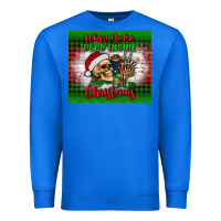 True Royal when you’re dead inside but it's christmas tumbler Premium Sweatshirt - BundleAndBundleShop