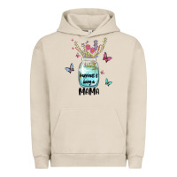 Pigment French Oak mama preview costom name Urban Hoodie - MaliasSmallBusiness
