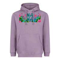 Lavender cactus and flowers mama libbey glass Heavyweight Hoodie - HRA Design Shop