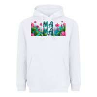 White cactus and flowers mama libbey glass Heavyweight Hoodie - HRA Design Shop