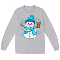 Moon Dust cute snowman Long Sleeve Tee - Zillion Design Studio