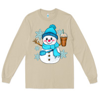 Mushroom cute snowman Long Sleeve Tee - Zillion Design Studio