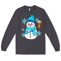 Smoke cute snowman Long Sleeve Tee - Zillion Design Studio