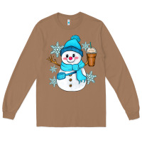 Toasted Coconut cute snowman Long Sleeve Tee - Zillion Design Studio