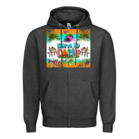 Charcoal Heather born to camp Zipper Hoodie - Zillion Design Studio