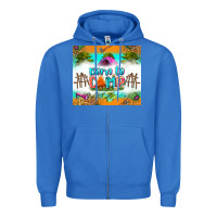 True Royal born to camp Zipper Hoodie - Zillion Design Studio