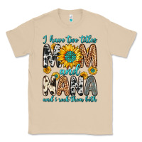 Mushroom i have two titles mom and nana and i rock them bot Classic Tee - Zillion Design Studio