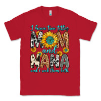 Red i have two titles mom and nana and i rock them bot Classic Tee - Zillion Design Studio